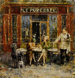 Chanson Klang zum Kaffee